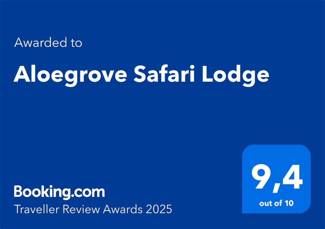 Aloegrove Safari Lodge 奥奇瓦龙戈 外观 照片